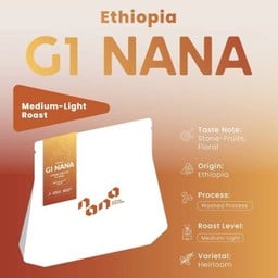 Ethiopia G1 Nana - Medium Light 100G.