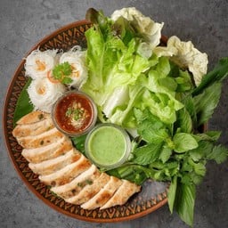 เมี่ยงไก่ย่างน้ำจิ้มแซ่บ ขนาด S