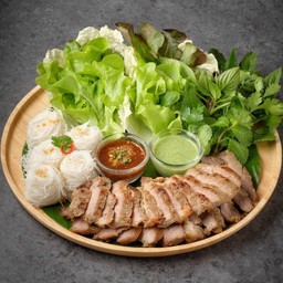 เมี่ยงหมูย่างน้ำจิ้มแซ่บ ขนาด L