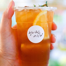 ชาน้ำผึ้งเลม่อนเย็น (มีความหวานในตัว ไม่สามารถเลือกความหวานได้)