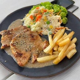 สเต็กหมู