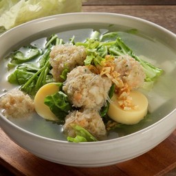 แกงจืดลูกเงาะเห็ดหอมกุ้งสับ