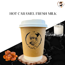 Caramel fresh milk นมคาราเมล - ร้อน