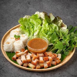 เมี่ยงหมูกรอบ ขนาด L