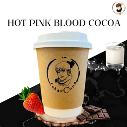 Pink milk cocoa  โกโก้นมชมพู - ร้อน