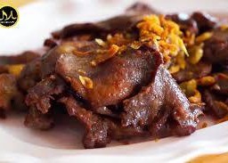 ลิ้นหมู ทอด