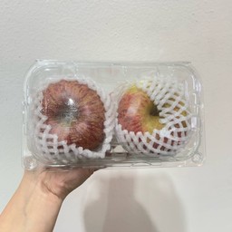 แอปเปิ้ลฟูจิแกนน้ำผึ้ง  ออกแกนิก แพ็ค 2 ลูก