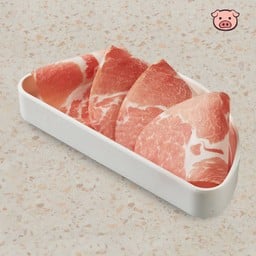 E5.1 หมูสันคอชาบู M (4 ชิ้น)