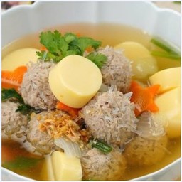 แกงจืดเต้าหู้หมูสับ