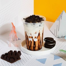 Chocolate Cookie Monster (พร้อมโอริโอคุกกี้)