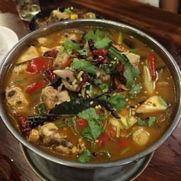 ต้มยำไก่(หม้อไฟ)