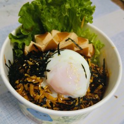 มาม่าเกาหลี + ไข่ออนเซ็น