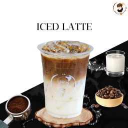 Latte coffee  ลาเต้ - เย็น