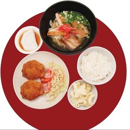 (106) มันฝรั่งทอดกับโซบะชุดใหญ่