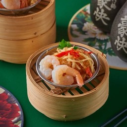 กุ้งอบวุ้นเส้น