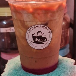 ลาเต้น้ำแดง