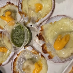 หอยเชลล์อบชีส