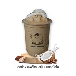 มอคค่า มะพร้าวปั่นนมฮอกไกโด