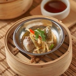 ปลากระพงนึ่งซีอิ้ว