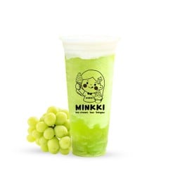 ชาองุ่นไซมัสคัสสดปั่นครีมชีส