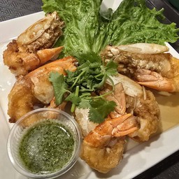กุ้งก้ามกรามน้ำปลา