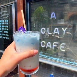 นมอัญชันแตงโม(เย็น)