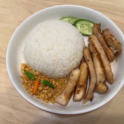 ข้าวอกไก่จี่