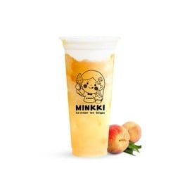 ชาพีชปั่นครีมชีส