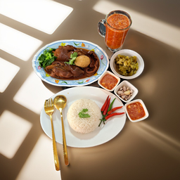 ข้าว คากิ+ไข่