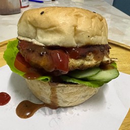 เบอเกอร์ไก่โฮมเมด