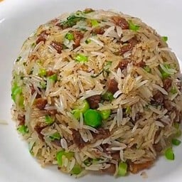 ข้าวผัดกางปา 牛干巴苦菜炒饭