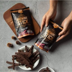 บราวนี่กรอบ เข้มข้นด้วยช็อกโกแลต