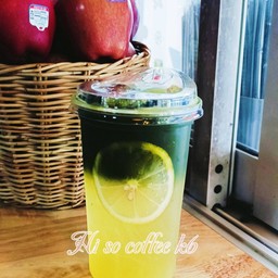 มัชฉะฮันนี่ใลม์(น้ำผึ้งมะนาว)