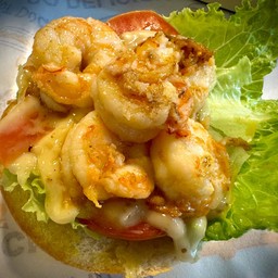 เบอร์เกอร์กุ้งชีส