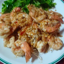กุ้งทอดกระเทียม