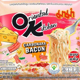 OK คาโบนาร่าเบคอน (แห้ง)