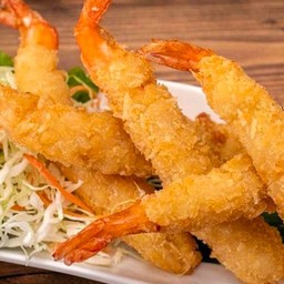 กุ้งชุปแป้งทอด