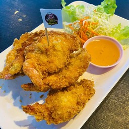 กุ้งชุบแป้งทอด