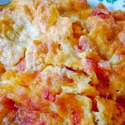 ข้าวไข่เจียวแหนม