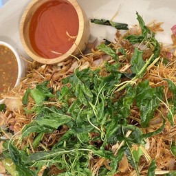 ปลาทับทิมทอดสมุนไพร