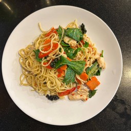 สปาเก็ตตี้ผัดขี้เมา …