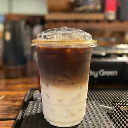 ลาเต้เย็น