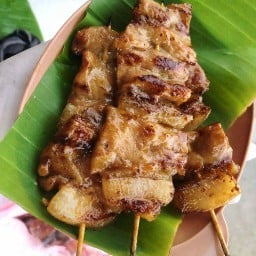 หมูปิ้งสองพี่น้อง หมูปิ้งสูตรโบราณ @บ้านเอื้อโครงการ4