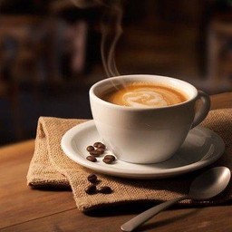 ลาเต้ร้อน