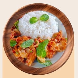 ข้าวยำไก่แซ่บ