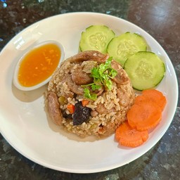 ข้าวอบกุนเชียงหมูนุ่ม