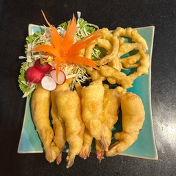 กุ้งชุบแป้งทอด