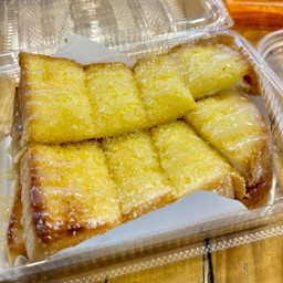 ปังปิ้งเนยนม น้ำตาล (2แผ่น)