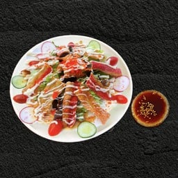 สลัดปูอัดทอดกรอบ