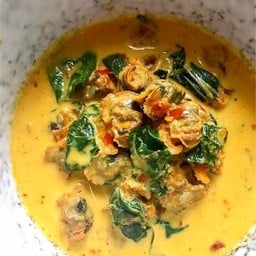 แกวคั่วหอยแครง